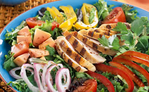 Grilled Chicken Caribe Salad