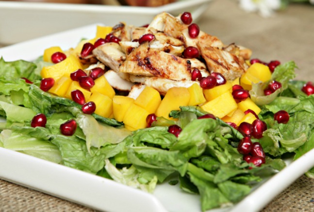 Grilled Chicken Mango Salad
