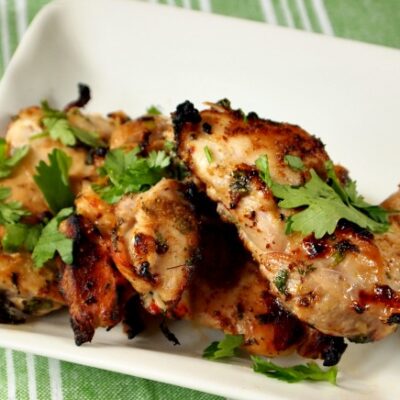 grilled cilantro chicken with lime