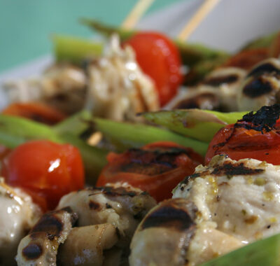 Grilled Citrus Chicken Skewers