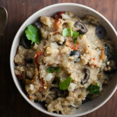 Grilled Eggplant Salad85