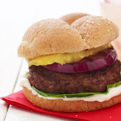 GRILLED HAWAIIAN BURGER