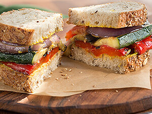Grilled Herbed Veggie Sandwich