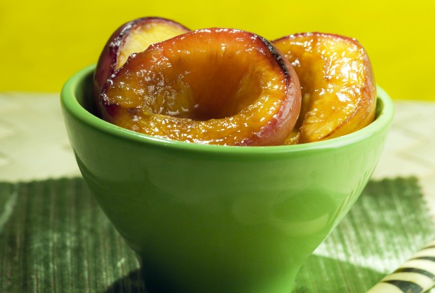 Grilled Nectarines