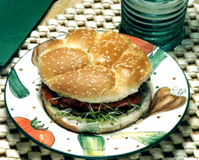 Grilled Portabella Mushroom Sandwich