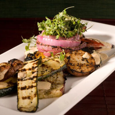 Grilled Seasonal Vegetables with Nicoise &ldquo;Aioli&rdquo;