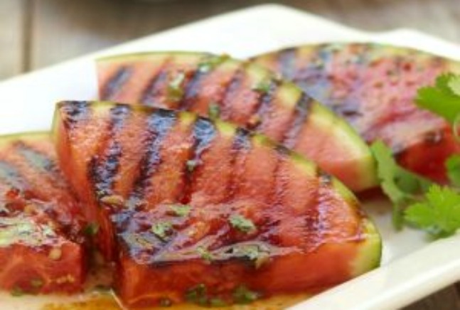 Grilled Spicy Watermelon