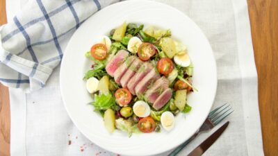 Grilled Tuna Nicoise Salad