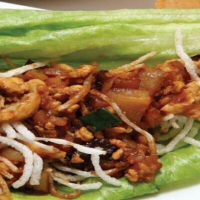 ground beef lettuce cups