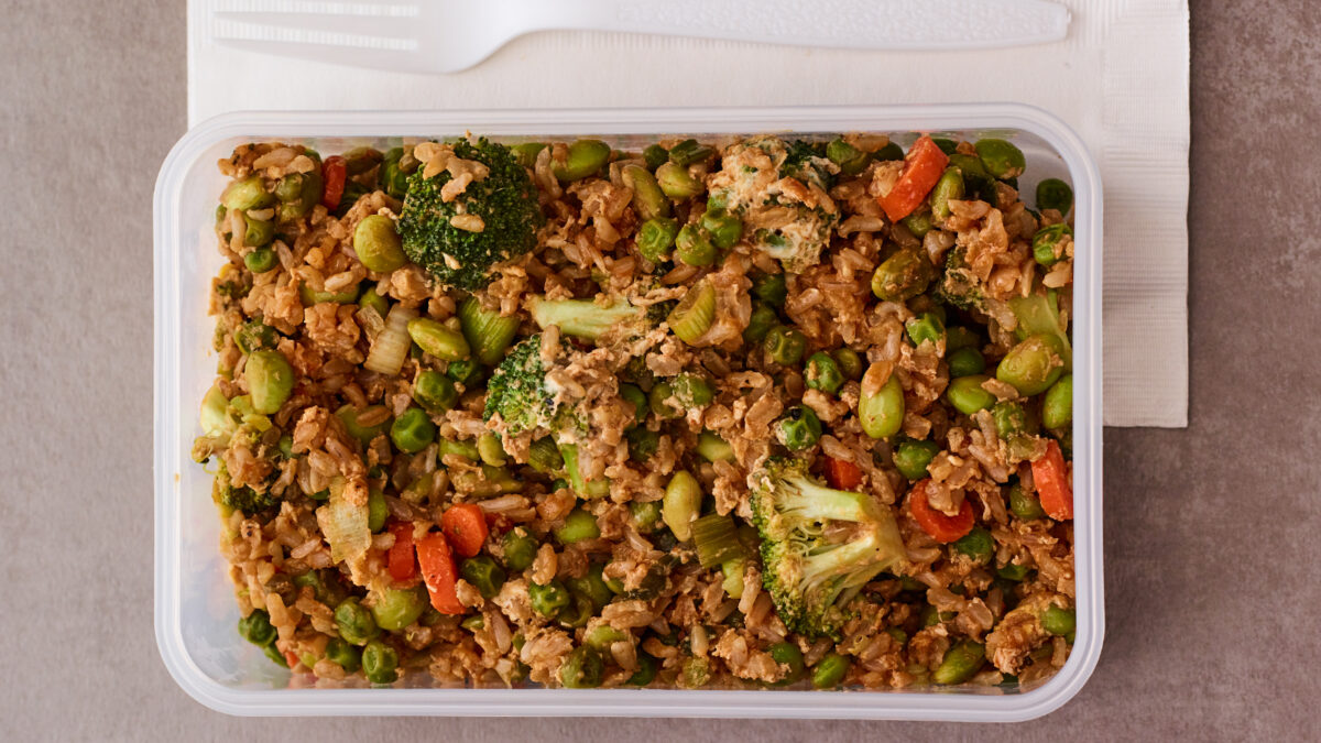 veggie fried rice pack n go lunch