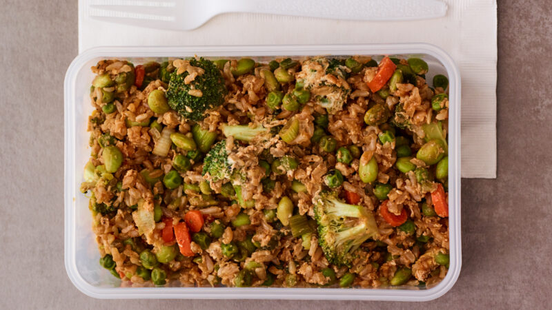 veggie fried rice pack n go lunch