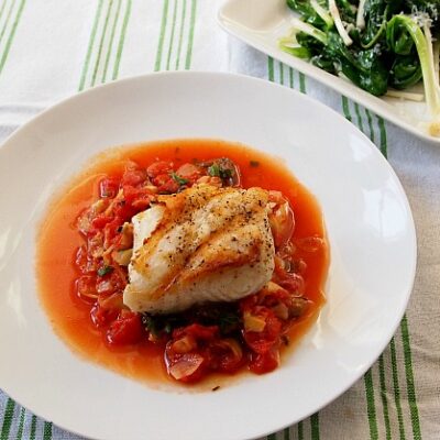 Halibut-artichoke-tomato-sauce-joyofkosher