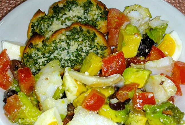 halibut-salad