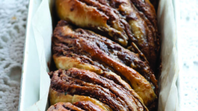 Halva and Chocolate Babka