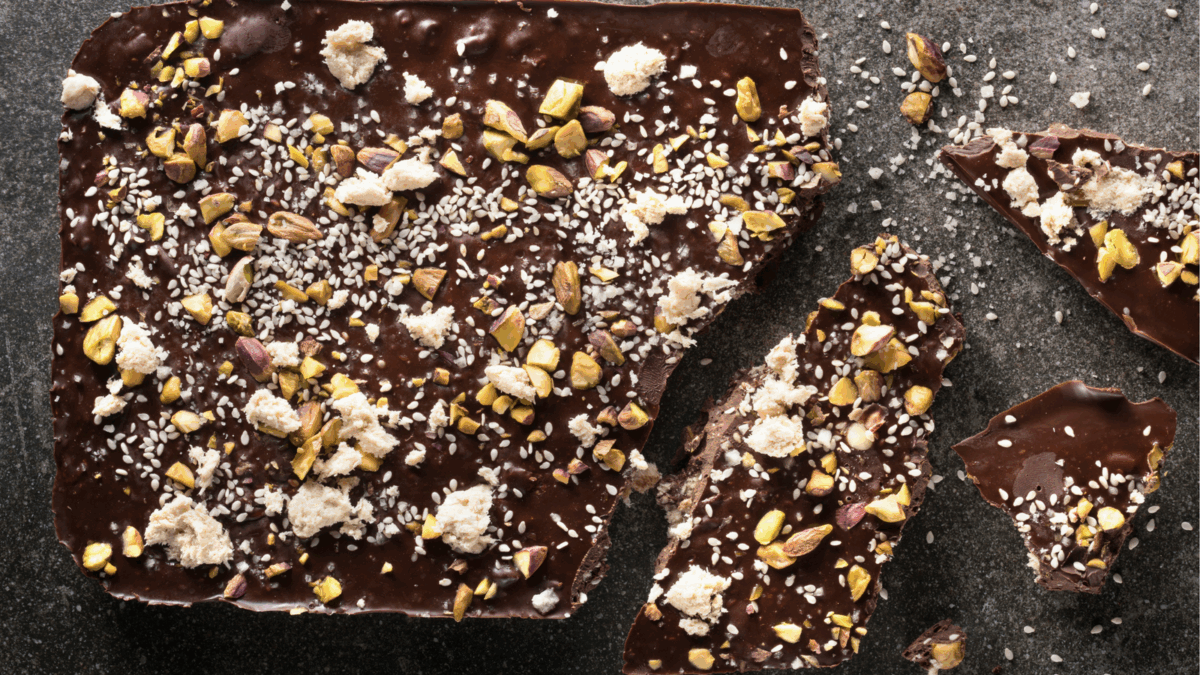 Halva Chocolate Bark
