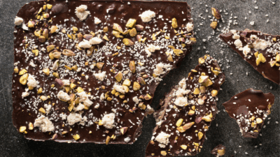 Halva Chocolate Bark