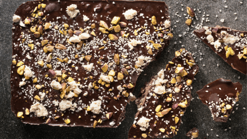 Halva Chocolate Bark