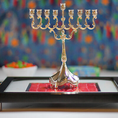Hanukkah Candy Mosaic Tray