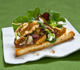 Harvest Appetizer Pizza w/ California Walnuts, Fresh Figs & Goat Cheese