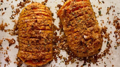 Hasselback Butternut Squash