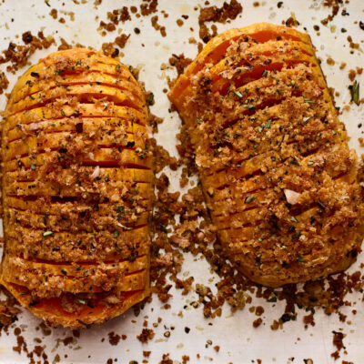 Hasselback Butternut Squash