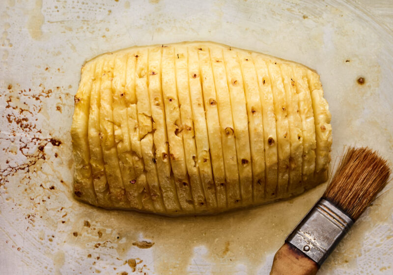 Hasselback Pineapple