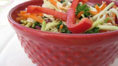 Revolutionary Healthy Asian Slaw