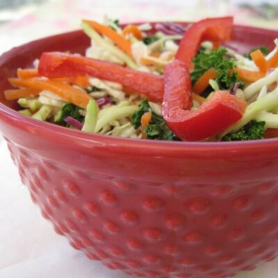 Revolutionary Healthy Asian Slaw