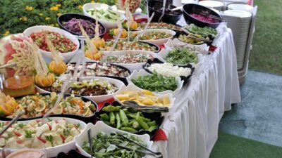 healthy eating at a resort