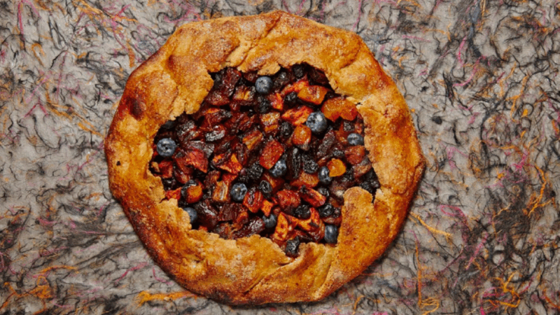 FRESH AND DRIED FRUIT GALETTE