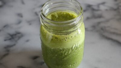 healthy green smoothie