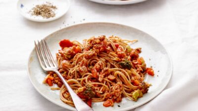 Healthy Spaghetti Bolognaise