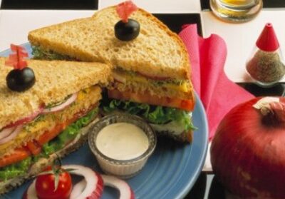 Hearty Onion-Veggie Sandwich