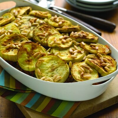 baked eggplant with ground beef