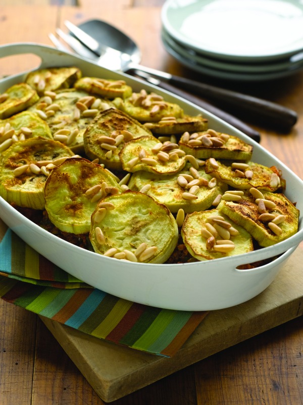 baked eggplant with ground beef