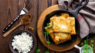 Herb Ricotta Crepes