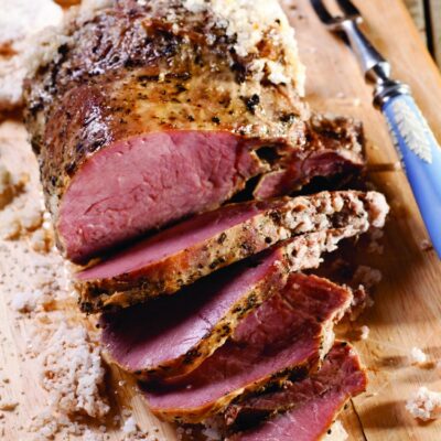 Herb-Roasted Beef in a Salt Crust