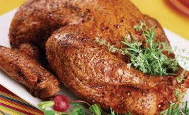 Herb-Rubbed Deep-Fried Turkey
