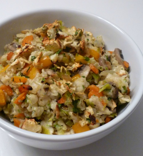 herb veggie farfel