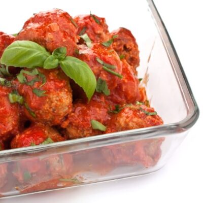 Herbed Meatballs with Rice-Kufteh Berenji