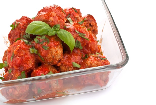 Herbed Meatballs with Rice-Kufteh Berenji
