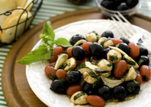 Herbed Mozzarella Olives