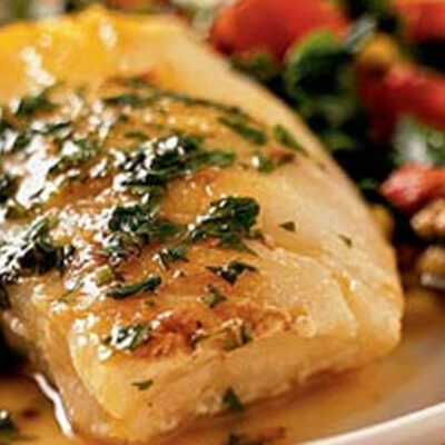 Herbed Sea Bass