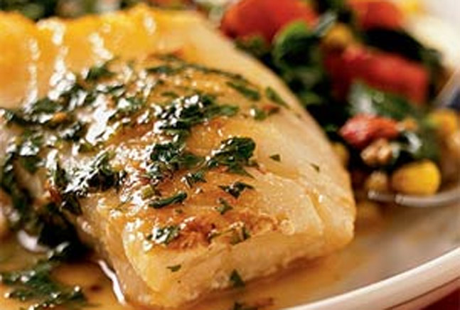Herbed Sea Bass