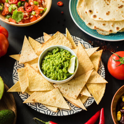 Homemade Baked Corn Tortilla Chips