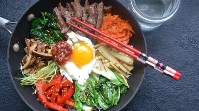 homemade bibimbop