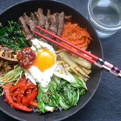 homemade bibimbop