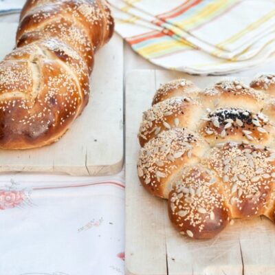 homemade challah
