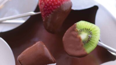 Homemade Chocolate Fondue