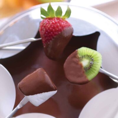 Homemade Chocolate Fondue